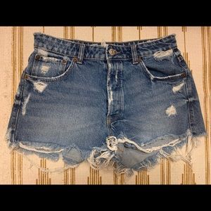 Zara High Wasted Shorts